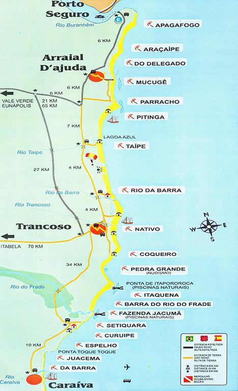 Apto Temporada Mont Moria Hotell Porto Seguro Exteriör bild